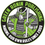 Green Ronin Publishing 22nd Anniversary logo